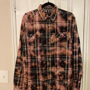 Men’s Shirt Tranquility Mahem Tie Dye NWT Slim Fit Size M